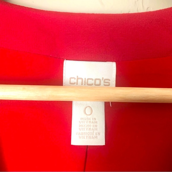 Chico's Ponte Zip Up Cape w/Zippered Pockets NWOT in Chico’s Size 0 (XS/4) - Picture 3 of 8